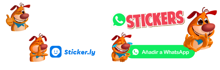 Descargá el pack de Stickers. Bajá la app sticker.ly y añadí el pack a WhatsApp.